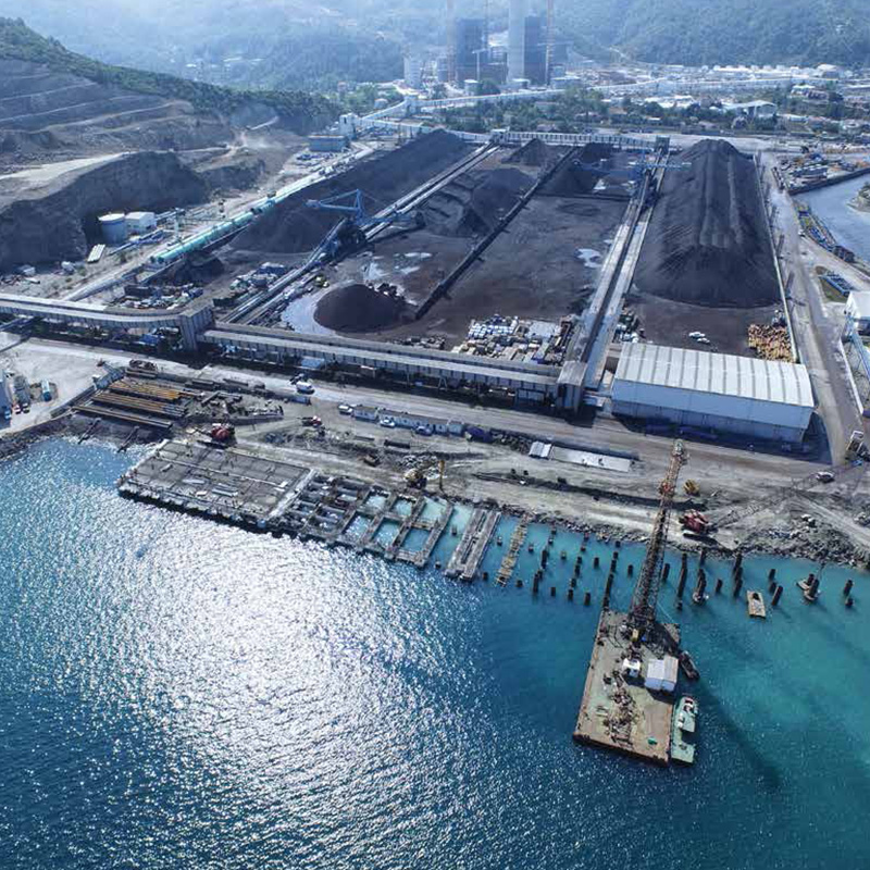 Eren Enerji Limanı Rıhtım İnşaatı